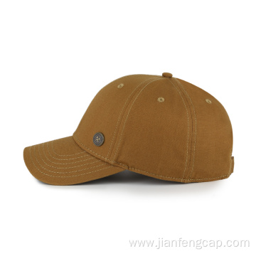 canvas baseball cap with tool pocket